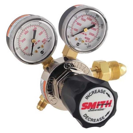 Gas Regulator, Nitrogen, Single Stage, 0.965