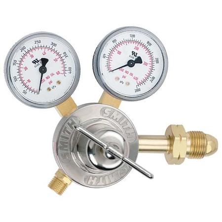 Gas Regulator, Propane, Propylene, Single Stage, 0.825