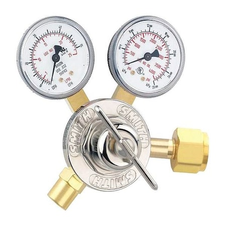 Flow Gauge Regulator, Carbon Dioxide, Single Stage, 0.825