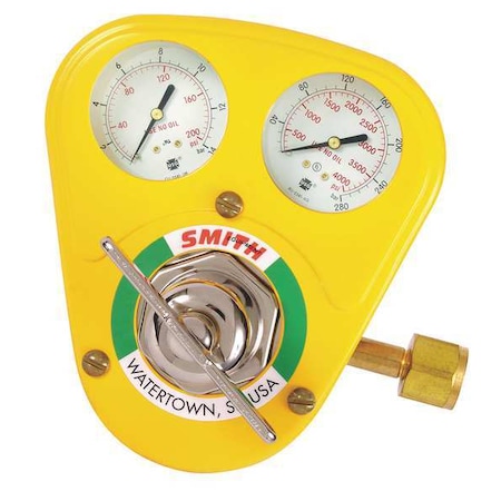 Gas Regulator, Oxygen, Single Stage, 0.825