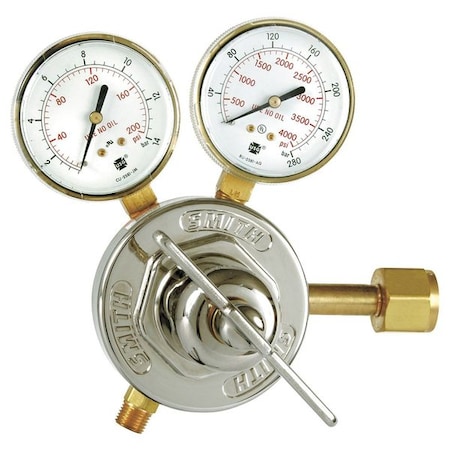 Gas Regulator, Oxygen, Single Stage, 0.825