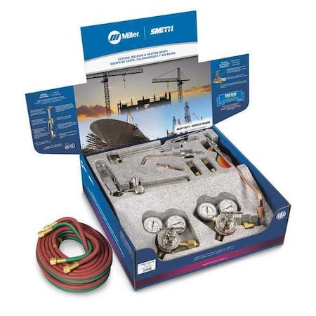 Gas Welding Outfit, HBA-30 Series, Acetylene, Welds Up To 1/2 in SC209, SW205 MPN:HBA-30510