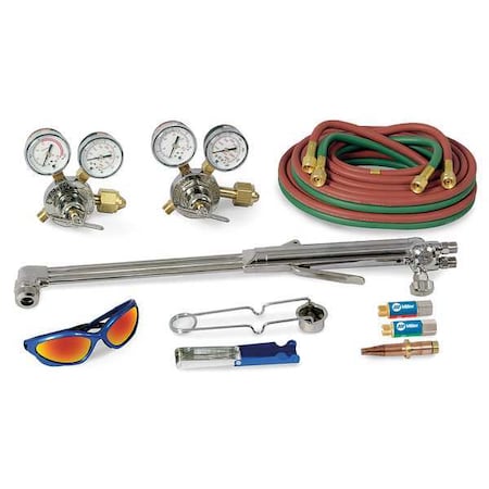 Heavy Duty Hand Torch Toolbox Outfit, HBAS-30 Series, Acetylene, SC229 MPN:HBAS-30300