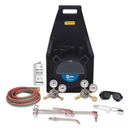 Welding And Cutting Tote, Tag-A-Long Series, Acetylene, Welds Up To 1/8 in CC509P, MW203 MPN:TL-500
