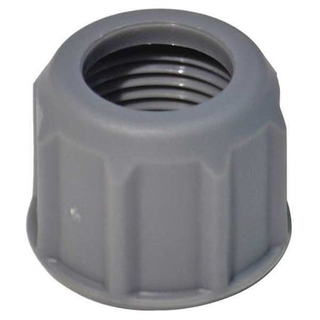 Poly Cap Nut, Gray MPN:182928