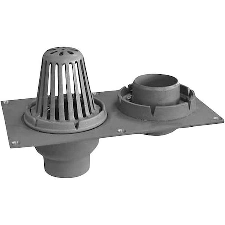 Round Roof Drain, cast iron, 2