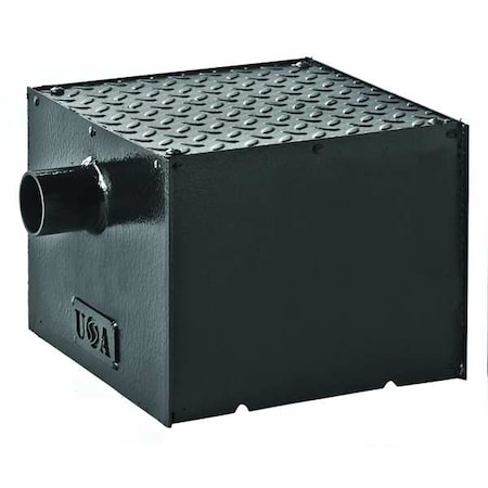 Grease Interceptor, Capacity 8lb., 4 gpm MPN:800-Y02-04