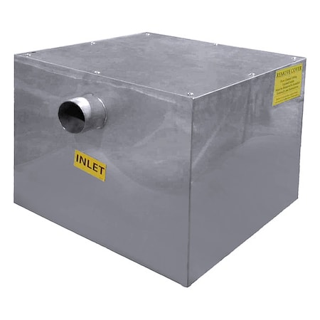 Grease Interceptor, Capacity 50, 25 psi MPN:800-Y03-25