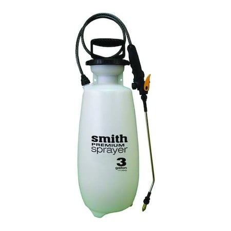 3 gal Handheld Sprayer, Poly, 36 in L Hose, 18 in L Wand, Cone Nozzle Spray Pattern, 40 psi Max MPN:190365