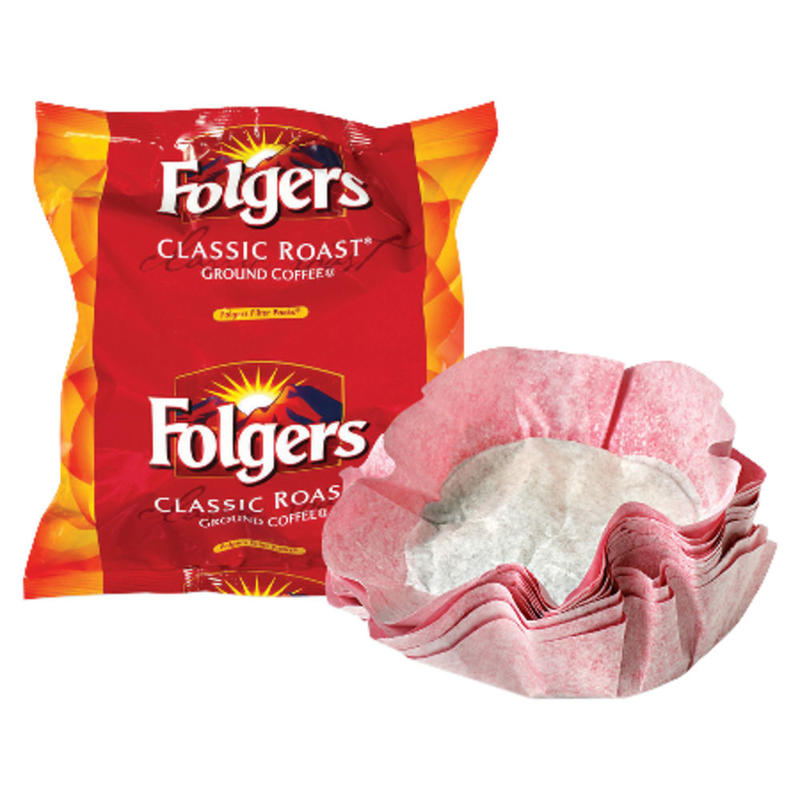 Folgers Classic Roast Coffee Filter Packs, 0.9 Oz, Box Of 160 Packs MPN:CJ213221000OD