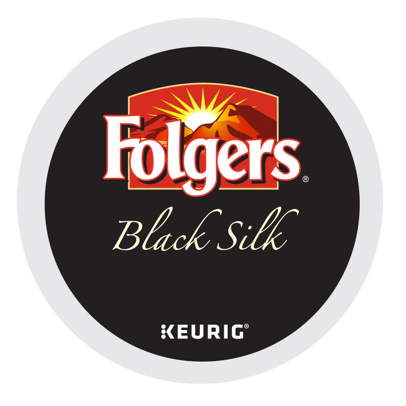 Folgers Single-Serve Coffee K-Cup Pods, Black Silk, Carton Of 24 MPN:5000368733EA