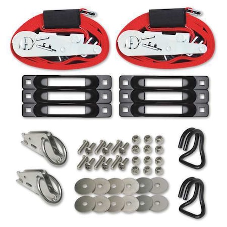 Ratchet Strap System Pro 1, 16ft, 3000lb MPN:SLCERBPP