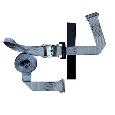 E Track Ratchet Strap, 2 in x 16 ft MPN:SLTE216RGI