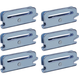 Snap-Loc® E-Track Tie Down E-Fitting Strap Pack of 6 SLAEI6