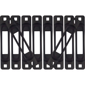 Snap-Loc® E-Track Single Strap Anchor Black Pack of 10 SLSB10