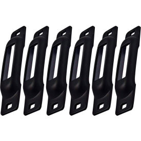 Snap-Loc® E-Track Single Strap Anchor Black Pack of 6 SLSB6