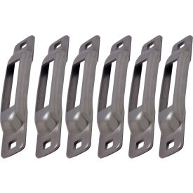 Snap-Loc® E-Track Unfinished Single Strap Anchor Pack of 6 SLSU6