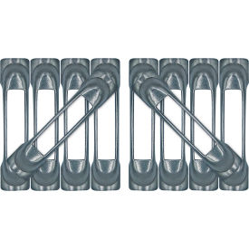 Snap-Loc® E-Track Weld-On Contoured Unfinished Single Strap Anchor Pack of 10 SLSWCU10
