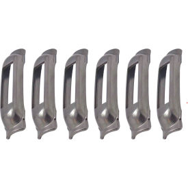 Snap-Loc® E-Track Weld-On Contoured Unfinished Single Strap Anchor Pack of 6 SLSWCU6