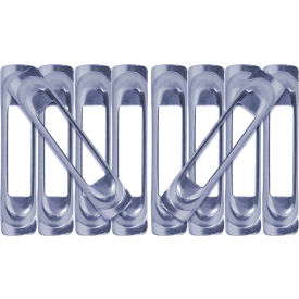 Snap-Loc® E-Track Weld-On Contoured Single Strap Anchor Zinc Pack of 10 SLSWCZ10