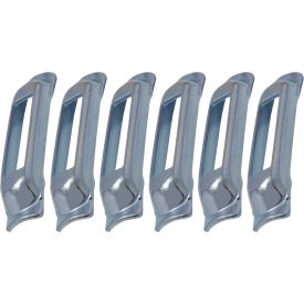 Snap-Loc® E-Track Weld-On Contoured Single Strap Anchor Zinc Pack of 6 SLSWCZ6