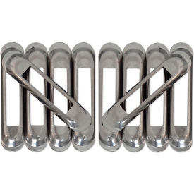 Snap-Loc® E-Track Weld-On Single Strap Anchor Zinc Pack of 10 SLSWZ10