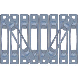 Snap-Loc® E-Track Single Strap Anchor Zinc Pack of 10 SLSZ10