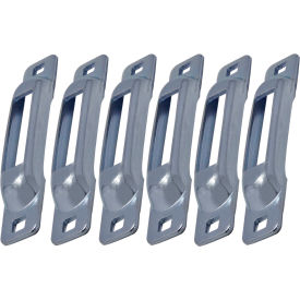 Snap-Loc® E-Track Single Strap Anchor Zinc Pack of 6 SLSZ6