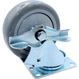 Snap-Loc™ Caster for Snap-Loc Dolly SLAC4SBP - Swivel Brake 4