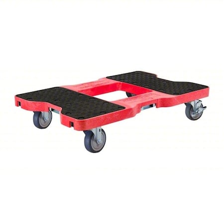 GnrlPrpsDlly, 7in, 32in, Rd, Plstc, 1, 200lb MPN:SL1200D4TR