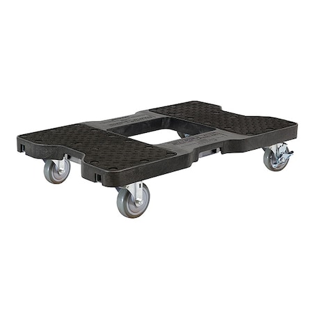 GnrlPrpsDlly, 7in, 32in, Blk, Polyeth, 1500lb MPN:SL1500D4B