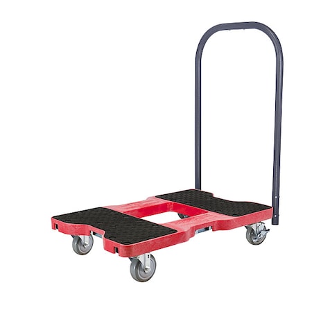 Platfrm Truck, 1500lb, 4 Swivel Castrs, Red MPN:SL1500P4R