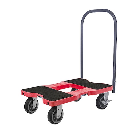 Platfrm Truck, 1500lb, 32inLx20-1/2inW, Red MPN:SL1500P6R