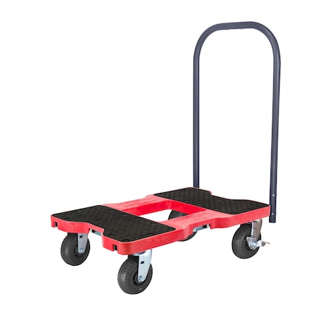 E-Track Push Cart Dolly, Red, 1600 lb MPN:SL1600P6R