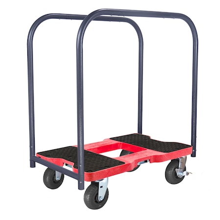E-Track Panel Cart Dolly, Red, 1600 lb MPN:SL1600PC6R