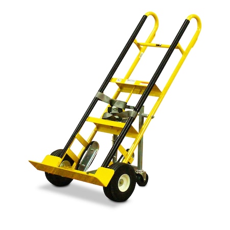 E-Track Hand Truck Cart, 500 lb, 4 Wheel MPN:SLV0500ACY