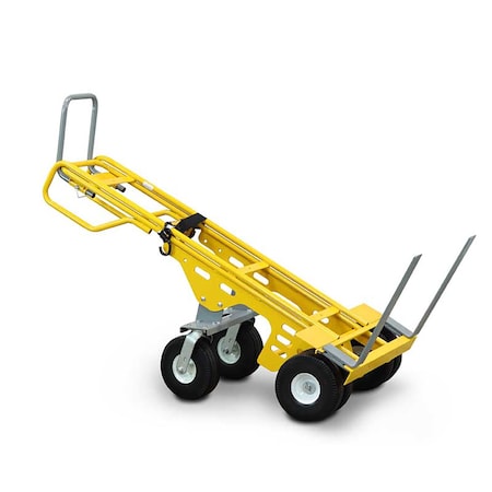 Adjustable Hand Truck Ct, 1500 lb, 6 Wheel MPN:SLV1500HCF6Y
