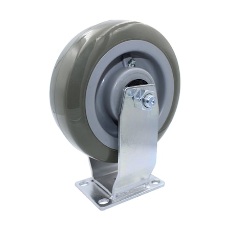 Caster, 6 inch, 450 lb, Super Duty, PU Rigid MPN:SLAC6SDFP