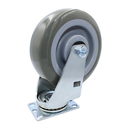Caster, 6 in, 450 lb, Super Duty, PU Swivel MPN:SLAC6SDSP