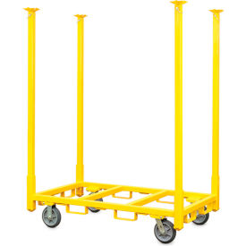 Snap-Loc® E-Track Chair & Table Storage Cart with Casters 3000 lb. Capacity SLV3000SCY
