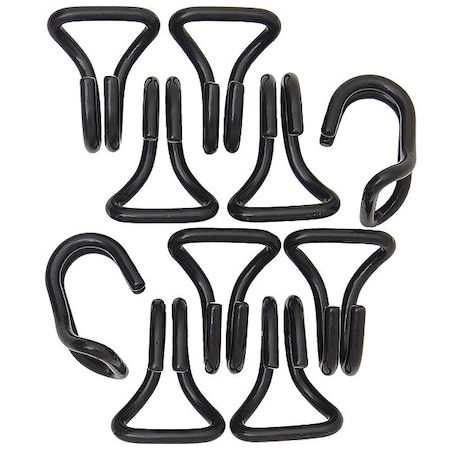 Slip Hook, Steel, Slip On, 1000 lb., PK10 MPN:SLCAHIT10