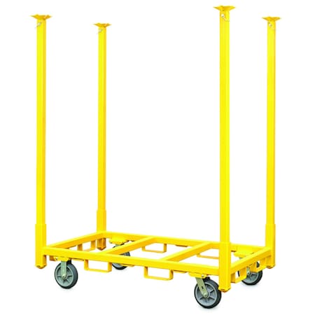 Chair Table Storage Cart, 3000 lb, 4 Wheel MPN:SLV3000SCY