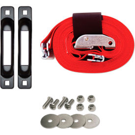Snap-Loc E-Track Single Tailgate Strap Tie-Down Anchor Kit W/2