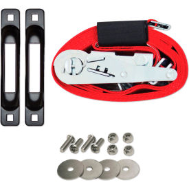 Snap-Loc E-Track Single Tailgate Strap Tie-Down Anchor Kit W/2