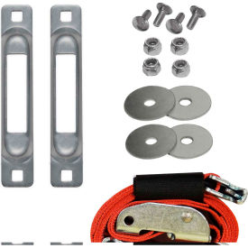 Snap-Loc E-Track Single Ladder Strap Safety Tie-Down Anchor Kit SLCLSSK