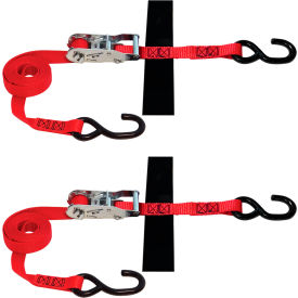 Snap-Loc® S-Hook Ratchet Tie-Down Strap 2500 lb. Capacity 1