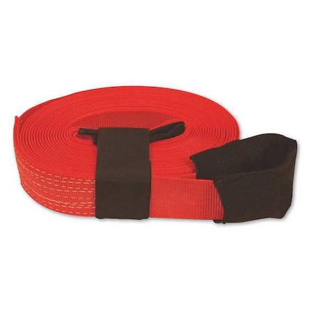Tow Strap, 3333 lb. WLL, 2 in. W, Red MPN:SLTT230K10R