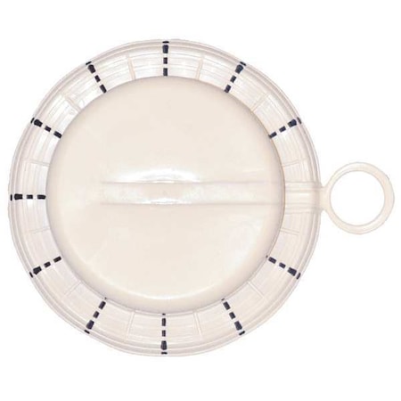 Capseal, Round Head, Plastic, Cream, PK1000 MPN:MSS-2-1000