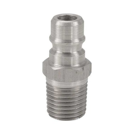 Hydraulic Quick Connect Hose Coupling, Steel Body, Ball Lock, 3/8