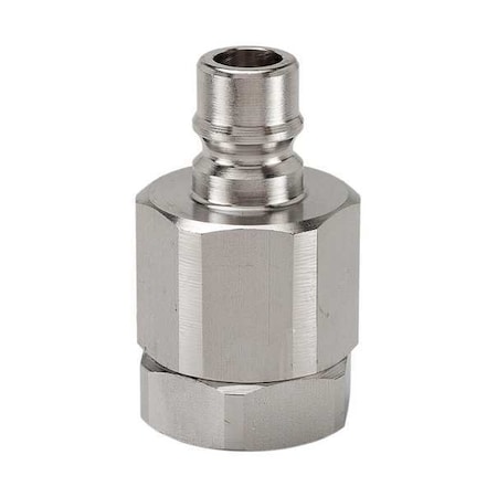 Hydraulic Quick Connect Hose Coupling, 316 Stainless Steel Body, Sleeve Lock, H Series MPN:SVHN24-24F